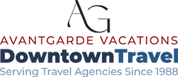 Downtown Travel / AvantGarde Vacations logo 